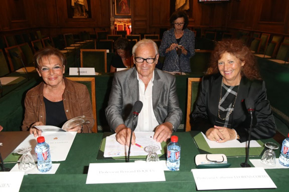 Claudine-Junien-Prof-Bernard-Roques-Prof-Catherine-Llorens-Cortes