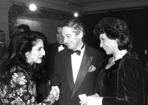 Danièle Hermann, Ivan Levaï et Anne Sinclair