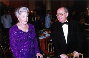 Comtesse de Paris et Pierre Bérégovoy