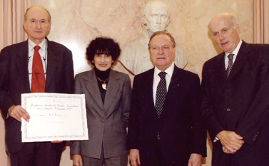 Remise du prix Prix Danièle Hermann 2007 - Joël Ménard Michel