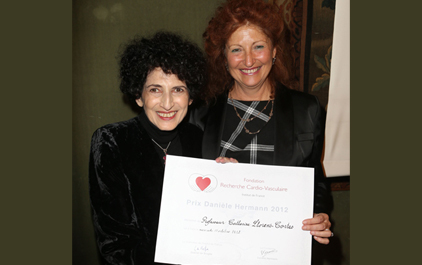 Remise du prix Prix Danièle Hermann 2012 - Catherine Llorens-Cortes