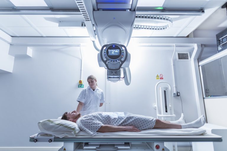 Appareil d’imagerie nucléaire utilisé pour une scintigraphie myocardique