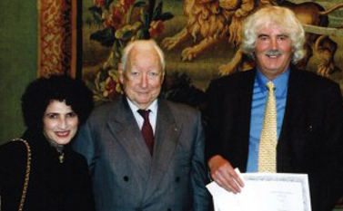 Portrait du chercheur Alan Nurden, spécialiste de la thrombose et des maladies cardiovasculaires