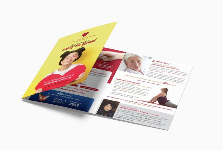 Ouvrons notre cœur en grand, campagne de prévention cardiovasculaire dédiée à la santé des femmes